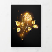 Programme Trois Volets Rose d'or ( rose d'or ) (Page de couverture)