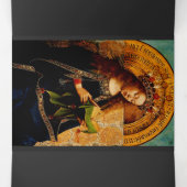 Programme Trois Volets Vierge Marie par Jan van Eyck (Intérieur au milieu)