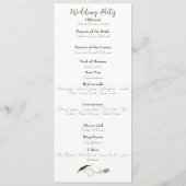 Programme Tulipes roses florales (Dos)