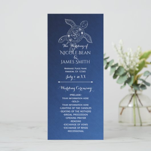 Programme Turtle de la mer d'Hawaii blanc sur Blue Beach Pro (Debout devant)