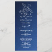 Programme Turtle de la mer d'Hawaii blanc sur Blue Beach Pro (Devant)