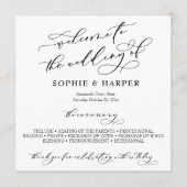 Programme Typographie de calligraphie simple et élégante noi (Devant)