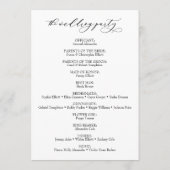 Programme Typographie de calligraphie simple et élégante noi (Dos)