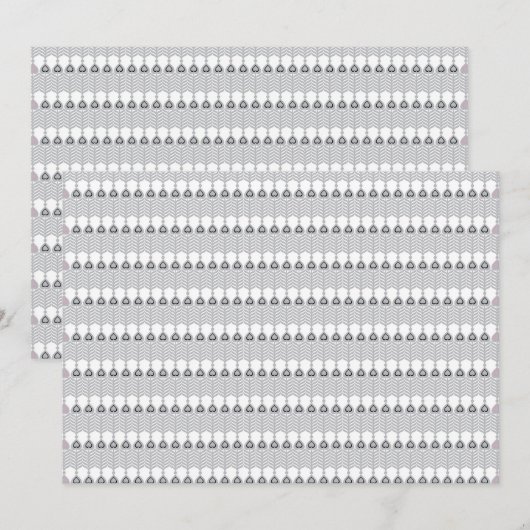 Programme un arrière - plan blanc avec un motif de cercles (Devant / Derrière)
