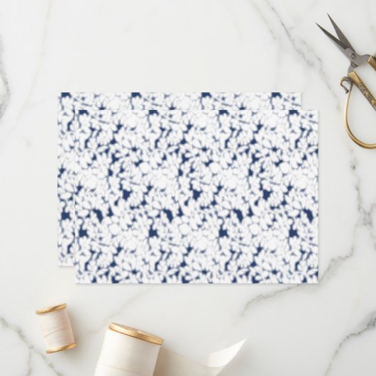 Programme un arrière - plan blanc et bleu avec un motif (Devant/Arrière en situation)