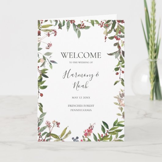 Programme Vacances Chic Botanique | Mariage plié blanc (Devant)