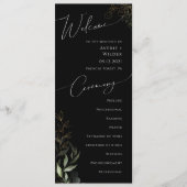Programme Verdure et or | Mariage noir (Devant)