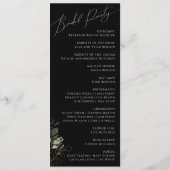 Programme Verdure et or | Mariage noir (Dos)