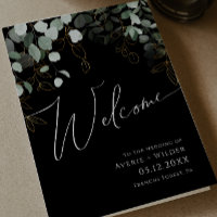 Verdure et or | Mariage noir plié