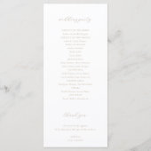 Programme Vins intemporels Monogramme Crest Beige (Dos)