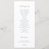 Programme Vins intemporels Monogramme Crest Navy Blue (Dos)