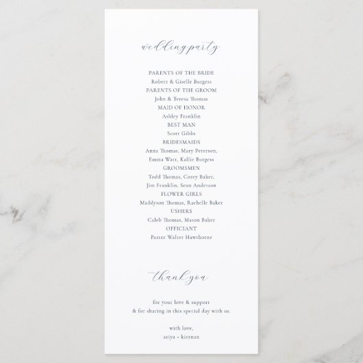 Programme Vins intemporels Monogramme Crest Navy Blue (Dos)