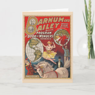 Programme vintage Barnum Et Bailey