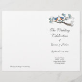 Programme vintage Bluebird (Devant)