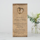 Programme vintage de mariage des épouses de Steamp (Debout devant)