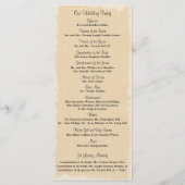 Programme Vintage Mason Jar et Fleur sauvage (Dos)