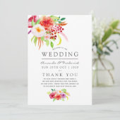 Programme Vintage Rustic Charm Mariage (Debout devant)