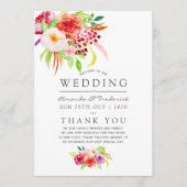 Programme Vintage Rustic Charm Mariage (Devant)