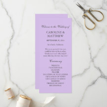 Violet violet violet simple Mariage moderne
