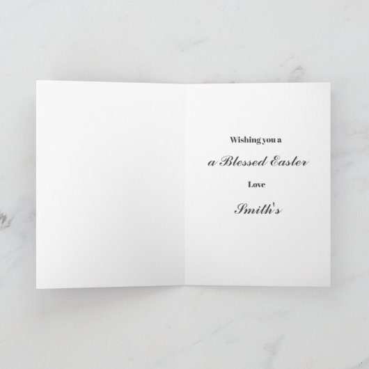 Programme Voeux et Bénédictions de Pâques (Intérieur)