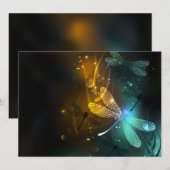 Programme Vol de libellule verte lumineuse (Devant / Derrière)