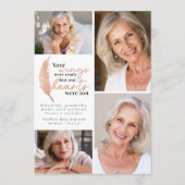 Programme Vos ailes étaient prêtes Ordre du service Photo (Devant)