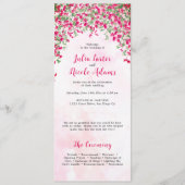 Programme Wedding shower forestier tropical des Bougainvilli (Devant)