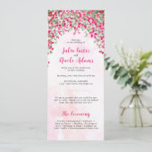 Programme Wedding shower forestier tropical des Bougainvilli (Debout devant)