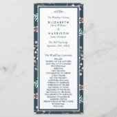 Programme Whimsical Botanical Berry Mariage (Devant)