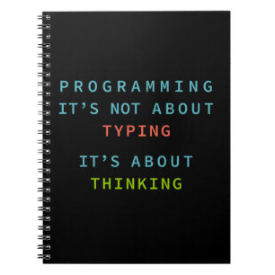“Programmeercitaatboek voor programmeurs en ontwik Notitieboek