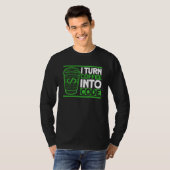 Programmeercode koffiecode coderen softwareontwikk t-shirt (Voorkant volledig)