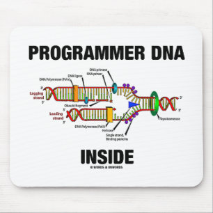 ProgrammeerDNA Inside (DNA-replicatie) Muismat
