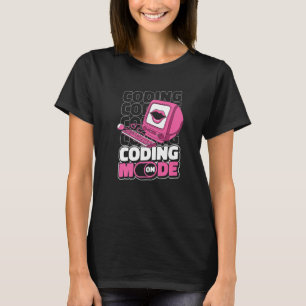 Programmeermodus op programmacode ontwikkelaar Co T-shirt