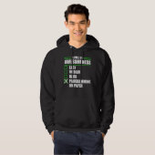 Programmeerprogramma's op papier computerwetenscha hoodie (Voorkant volledig)
