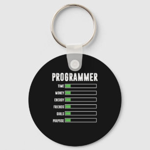 Programmeerprogrammeur Codeontwikkelaar Cadeaucode Sleutelhanger