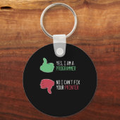 Programmeerprogrammeur Programmeerprogrammeerontwi Sleutelhanger (Voorkant)