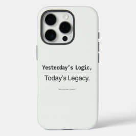 Programmeerquote van gisteren, Erfenis van vandaag iPhone 16 Pro Hoesje