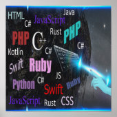 Programmeertalen Poster (Voorkant)