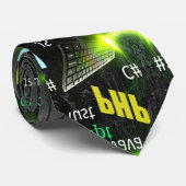 Programmeertalen Stropdas (Opgerold)