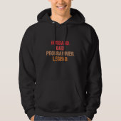 Programmeervader IT Nerd Admin Coder Vader Compute Hoodie (Voorkant)