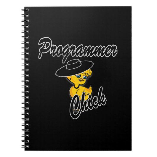 Programmer Chick #4 Notitieboek (Voorkant)