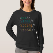 Programmer Coder Computer Nerd Coding Programming T-shirt (Voorkant)