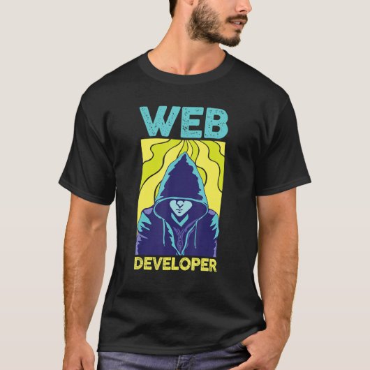 Programmer Coding Programming Language Web Devel T-shirt (Voorkant)