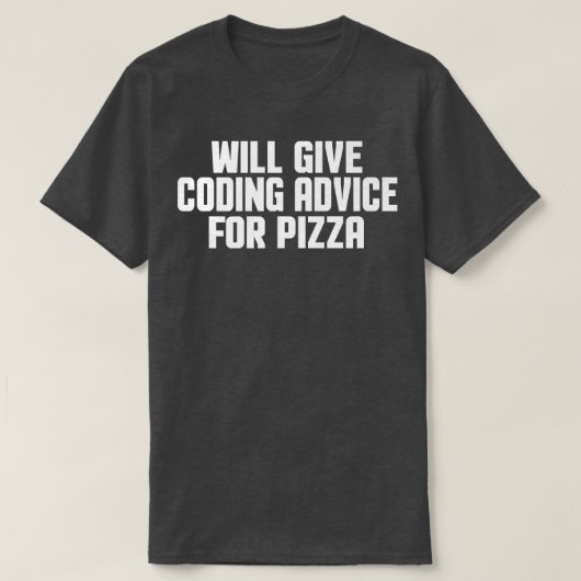 Programmer Developer Funny, geef codeadvies voor T-shirt (Design voorkant)
