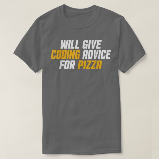 Programmer, Developer Funny Give Coding Advice For T-shirt (Design voorkant)