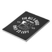 Programmer Fix alle 5 buisjes Notitieblok (Gedraaid)