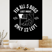 Programmer Fix alle 5 buisjes Poster (Keuken)