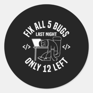 Programmer Fix alle 5 buisjes Ronde Sticker