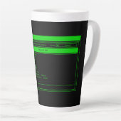 Programmer Green Terminal Latte Mok (Rechterhoek)