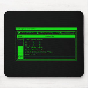 Programmer Green Terminal Muismat